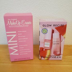 Sephora Beauty Insider Kit Glow Recipe + Original MakeUp Eraser Mini
